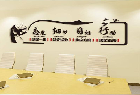 长垣企业文化墙主要展示什么？