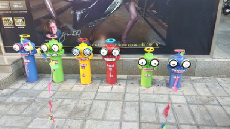 长垣商业区彩绘