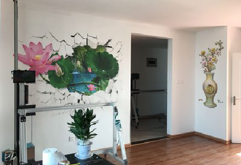 长垣墙体彩绘相比墙纸的优势。