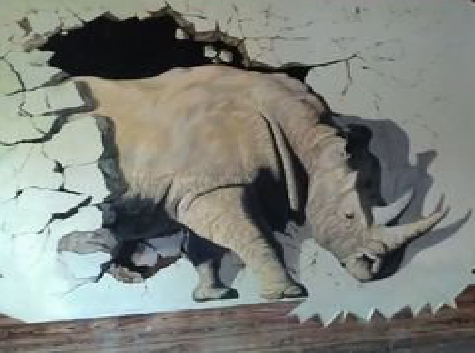 长垣在墙绘中，如何绘制3D效果？