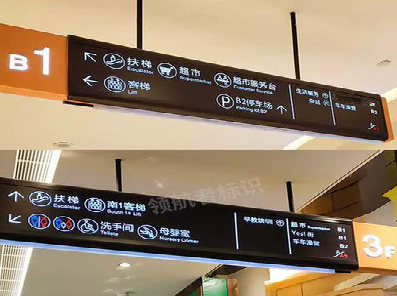 长垣如何通过商场标识牌引导客流分布？